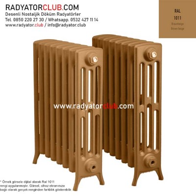 Kdr-4-95 Kolonlu Döküm Radyatör, Ral 1011 | Dilim 3 Kdr-4-95 Kolonlu Döküm Radyatör, Ral 1011 | Dilim 3